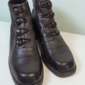 Mootsie Tootsie Swap WOmen's SZ 8 Ankle Boots Victorian Steampunk Whimsygoth Fai